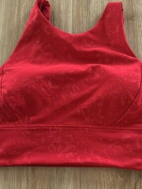 Lululemon Stronger As One  Long Line Sports Bra 6